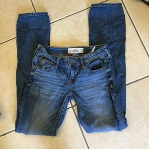 Hollister Straight Leg Blue Jeans